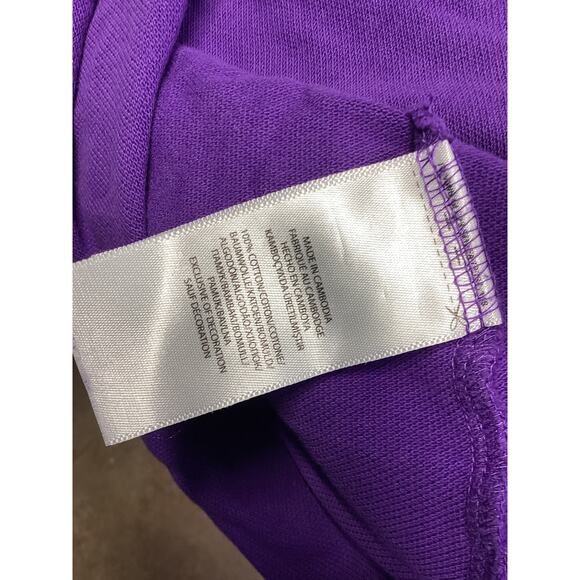 Polo Ralph Lauren Mens Polo Shirt Purple 2XL - Picture 4 of 4